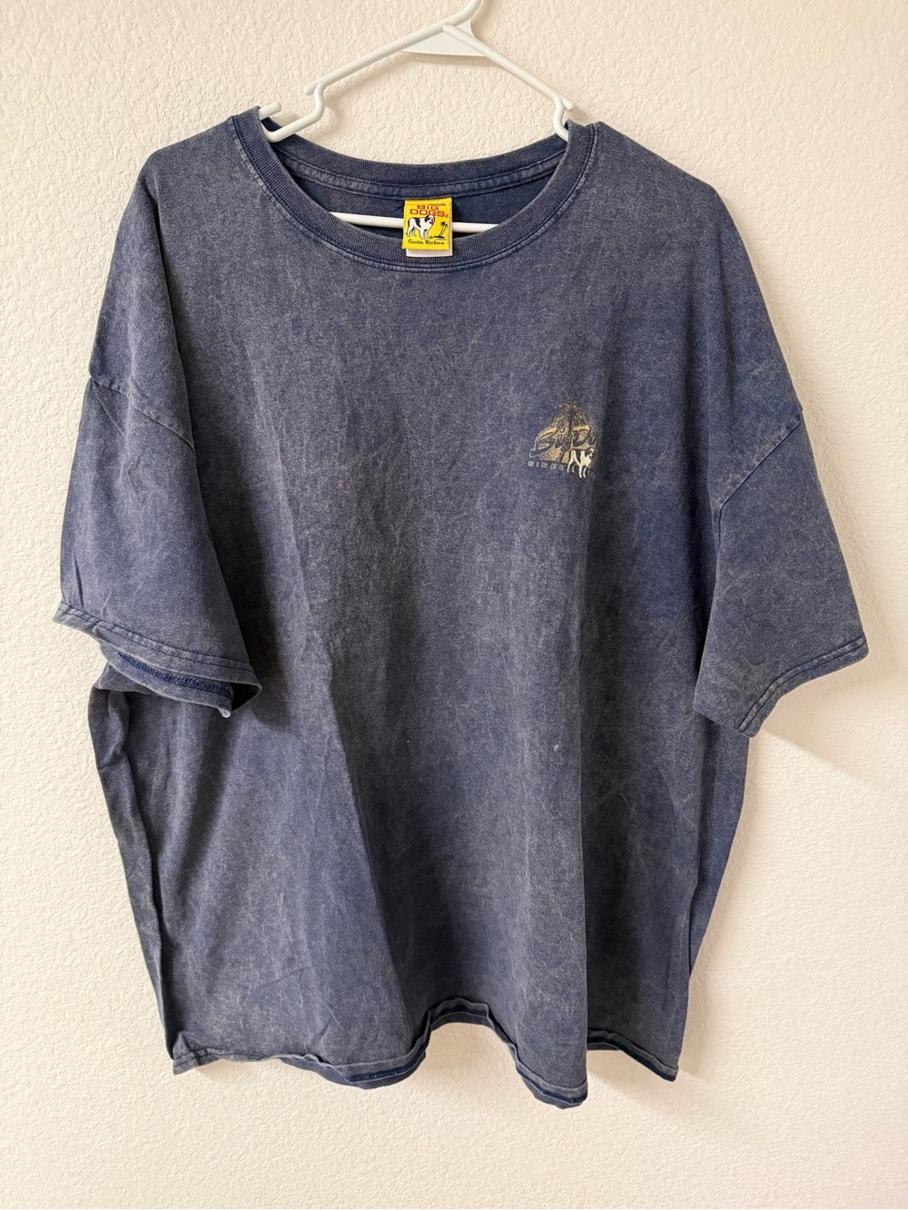 Big Dogs Blue Stone Washed T-Shirt